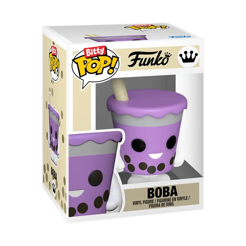 Funko Bitty Pop! Accessories with 1 Boba Figure & 3 Keychain Cases!