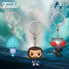Funko Pocket Pop! Keychain Aquaman And The Lost Kingdom Mini Figures!