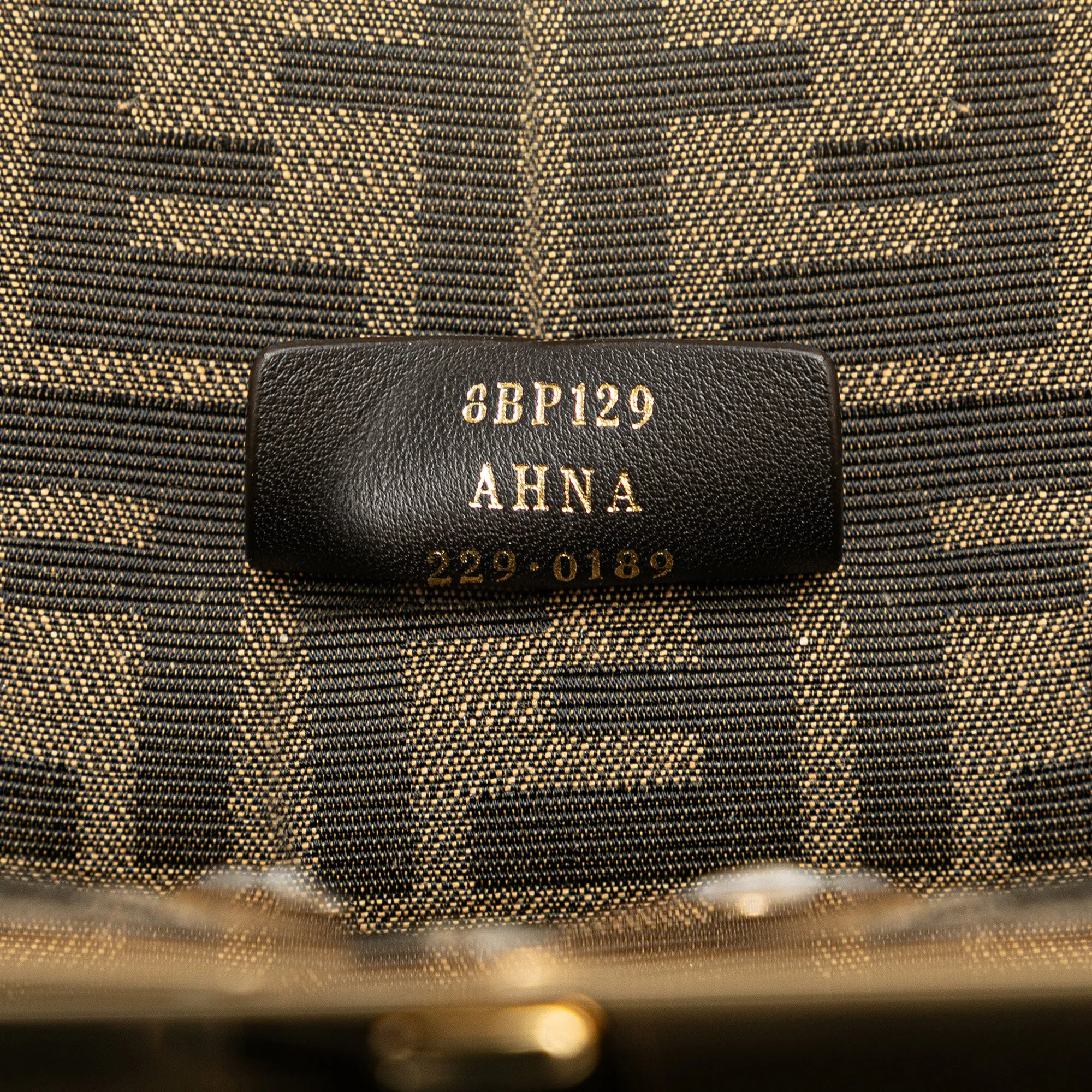 Gray Fendi Small Shearling Fendi First Crossbody Bag