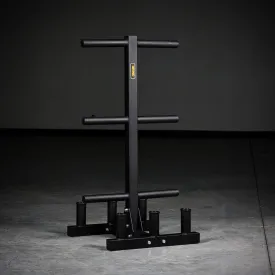 GRIND Fitness Bumper Plate and Bar Storage