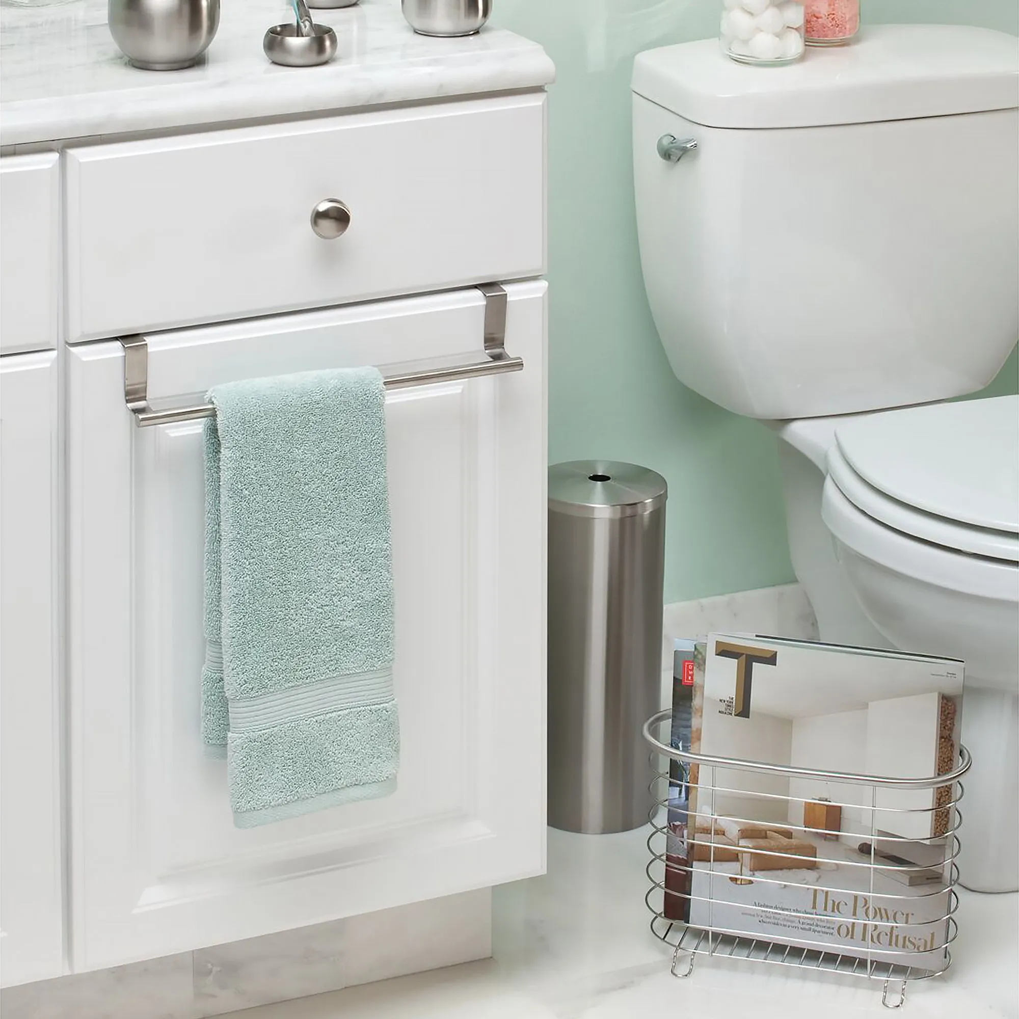 iDesign Forma Over Over Cabinet Towel Bar 35.5cm