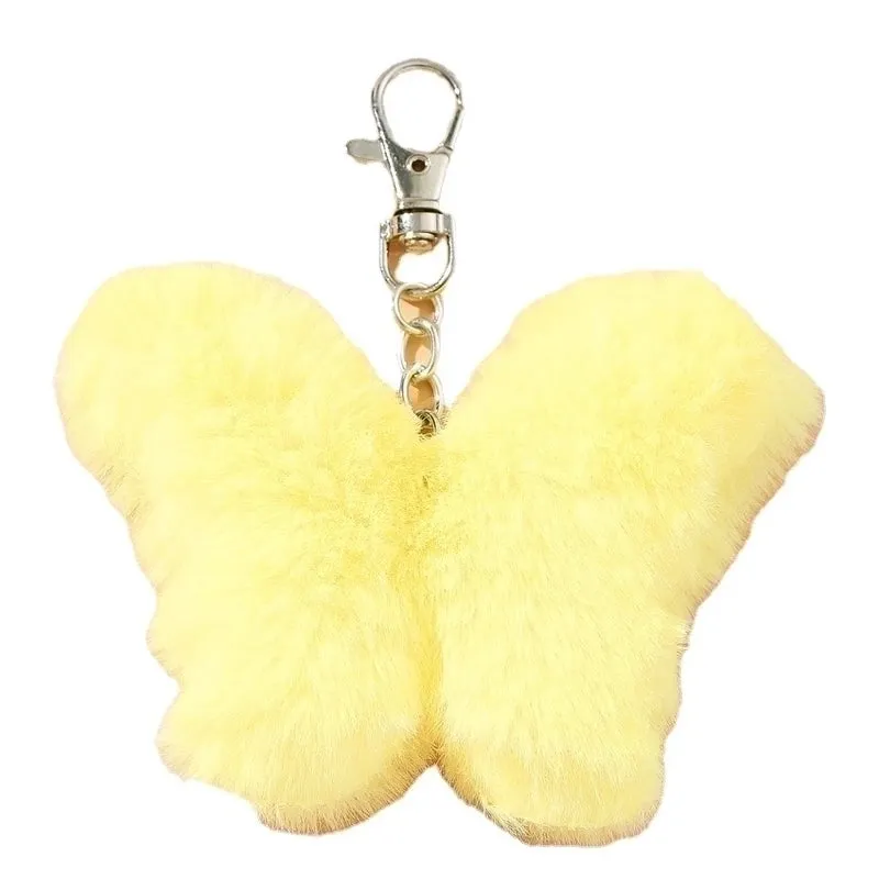 Ig Style Cute Butterfly Alloy Bag Pendant Keychain