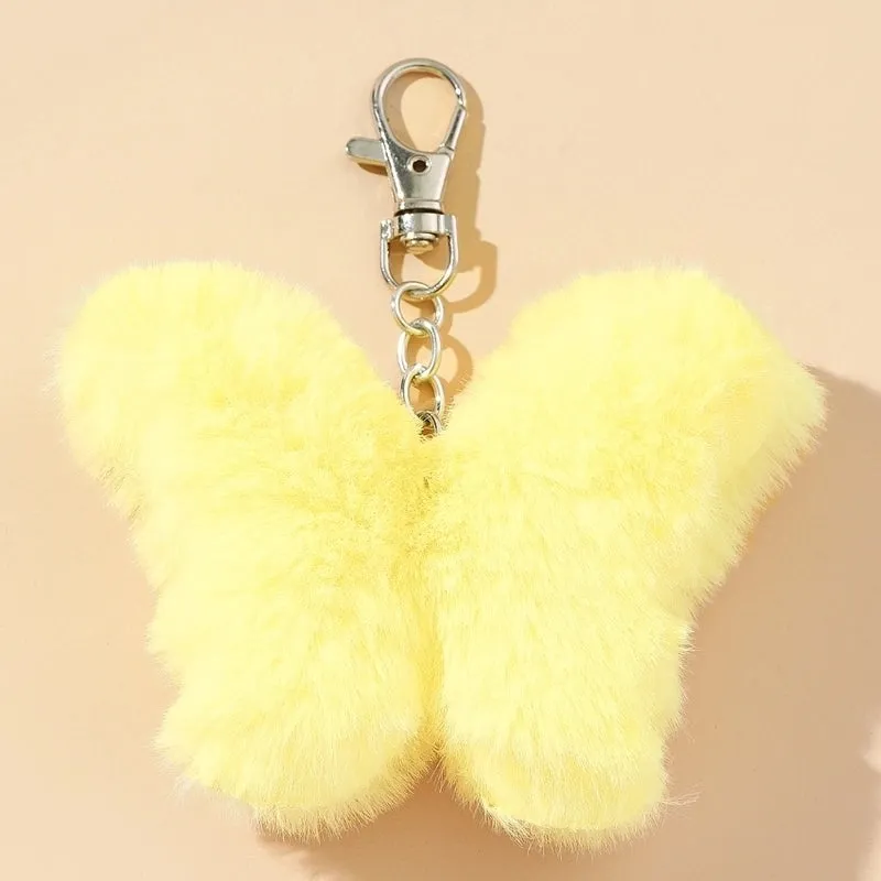 Ig Style Cute Butterfly Alloy Bag Pendant Keychain