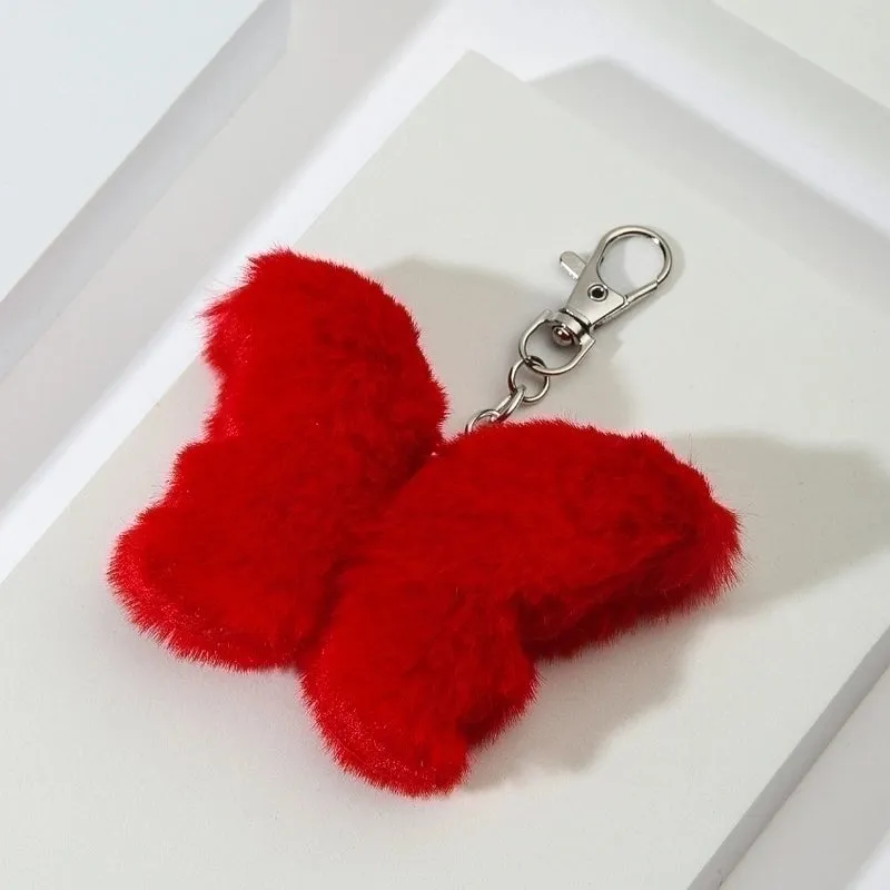 Ig Style Cute Butterfly Alloy Bag Pendant Keychain