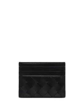 Intrecciato card holder
