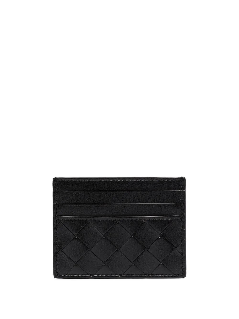 Intrecciato card holder