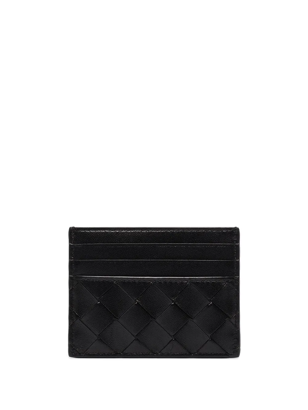 Intrecciato card holder
