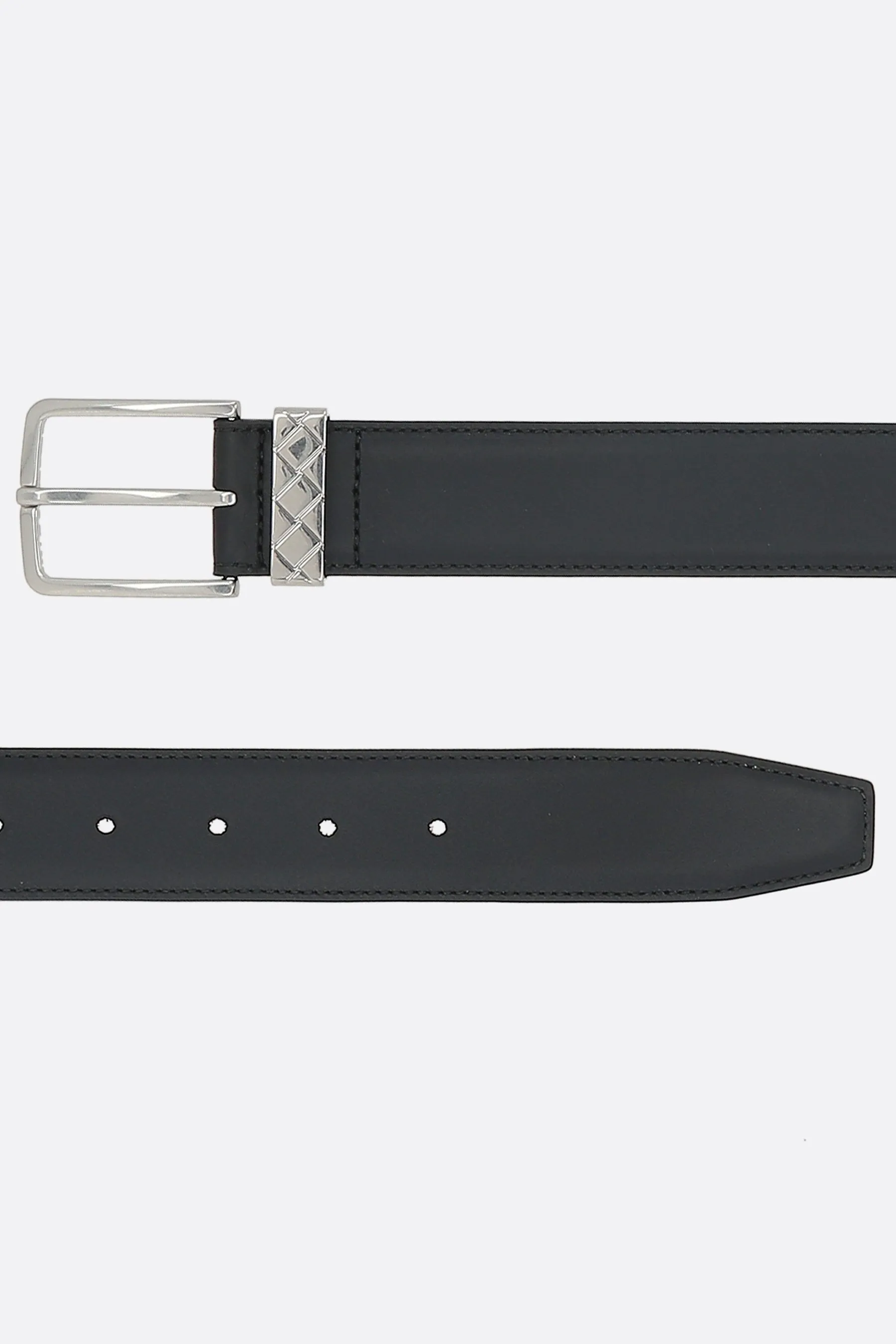 Intreccio Loop Leather Belt