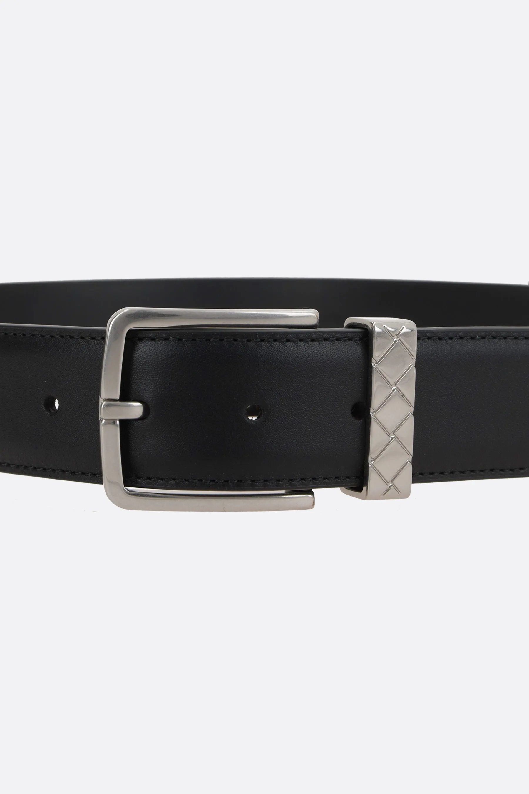 Intreccio Loop Leather Belt