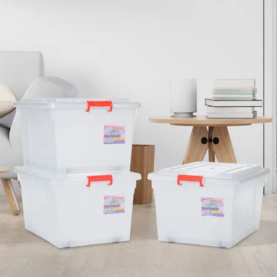 JIEPIN STORAGE BOX W/WHEELS(L) (9508)