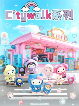 Kawaii Citywalk Pendant Plush keychains Brooch Set SK560