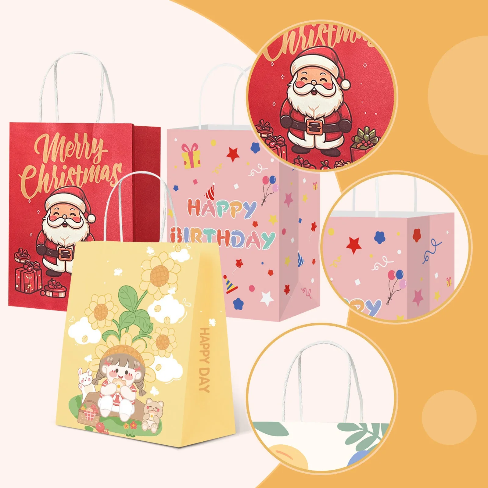 Kids Party Goodie Bag – Durable, Colorful, Eco-Friendly Favor Bags for Birthdays, Events & Celebrations