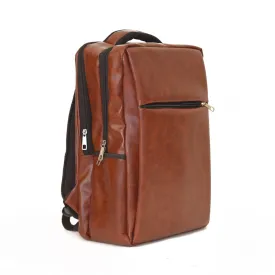 LAPTOP BAG PACK CHOCO BROWN - LEFTOVER