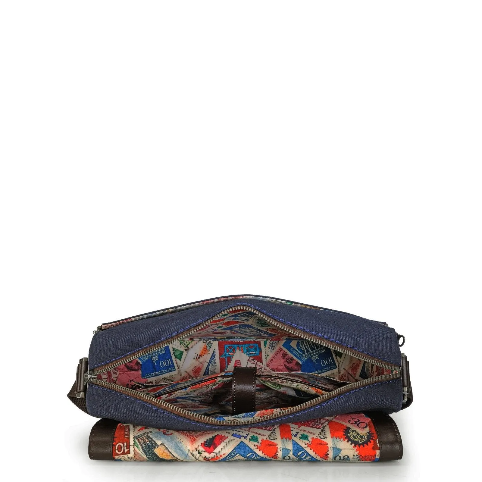 Leather Messenger Bag - PR1109