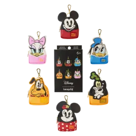 Loungefly Mickey & Friends Picnic Cosplay Mystery Mini Backpack Keychain