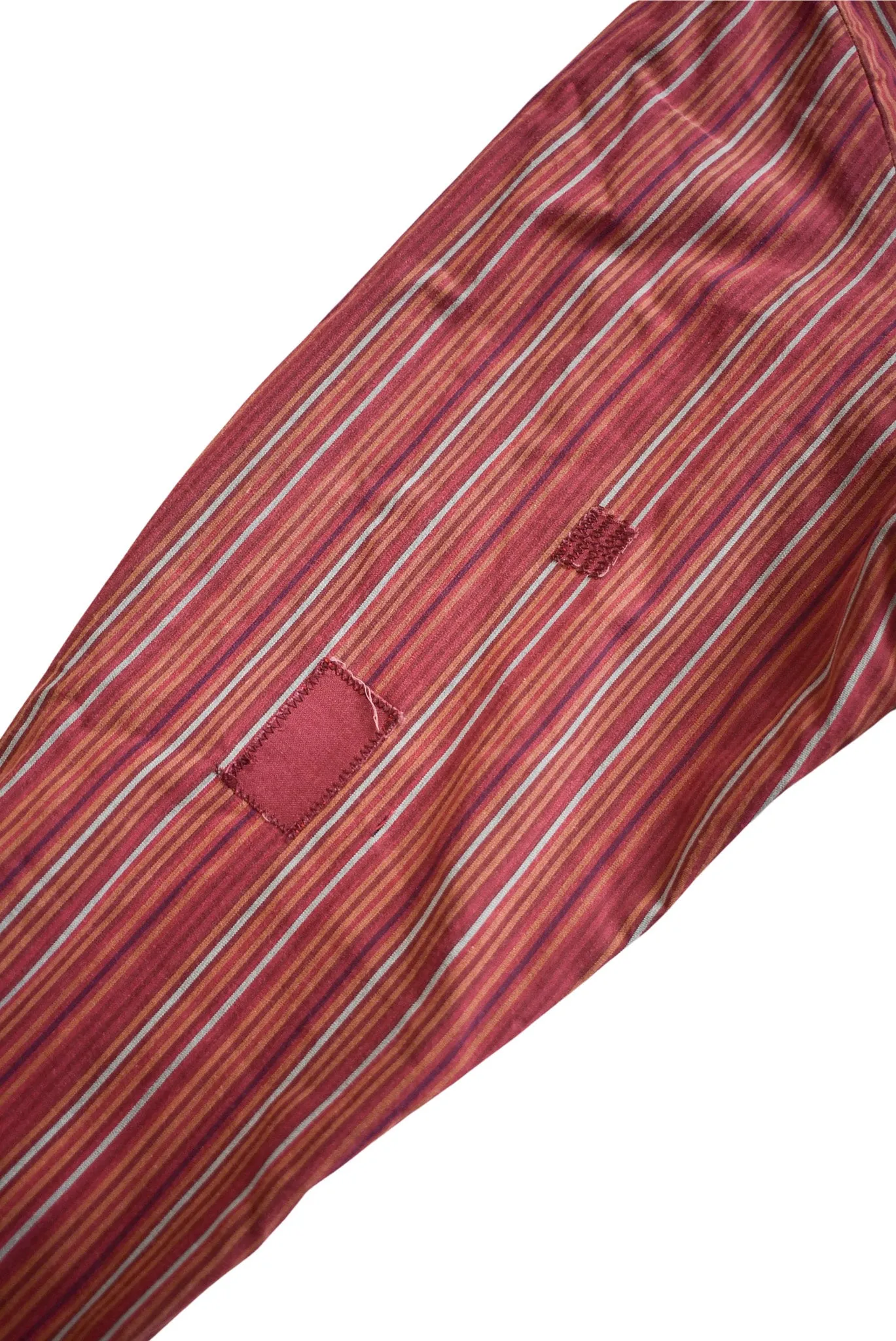 Mackenzie Country NZ made striped blouse, 12