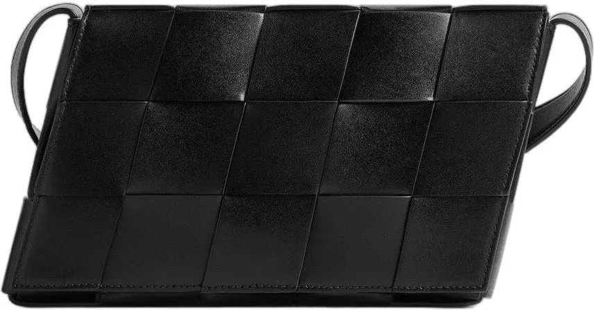 Men's Woven Buckle Belt in Black | Size UNICA | 765897V3KK0