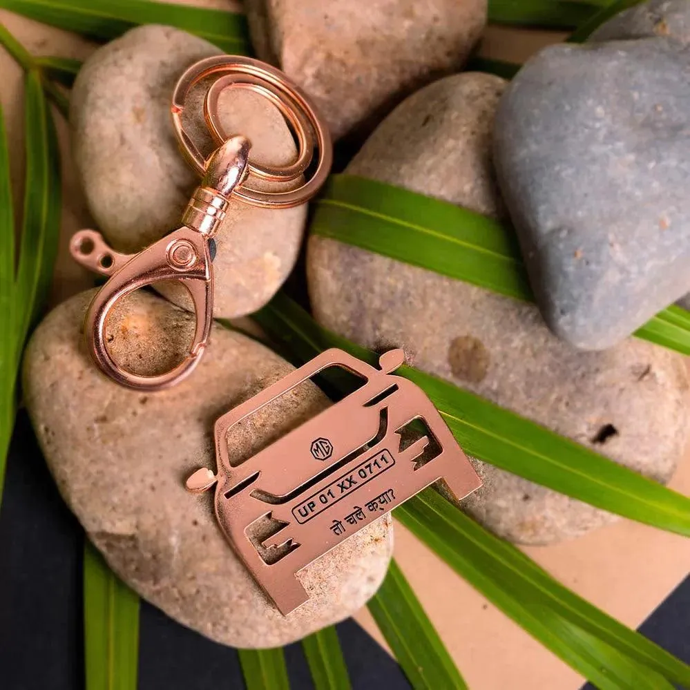 MG Hector Keychain