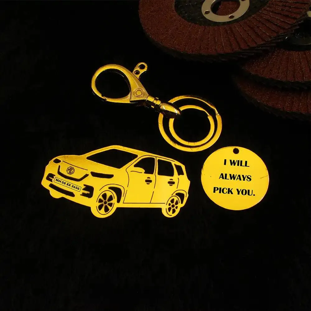 MG Hector Keychain