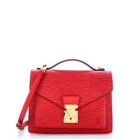 Monceau Handbag Epi Leather