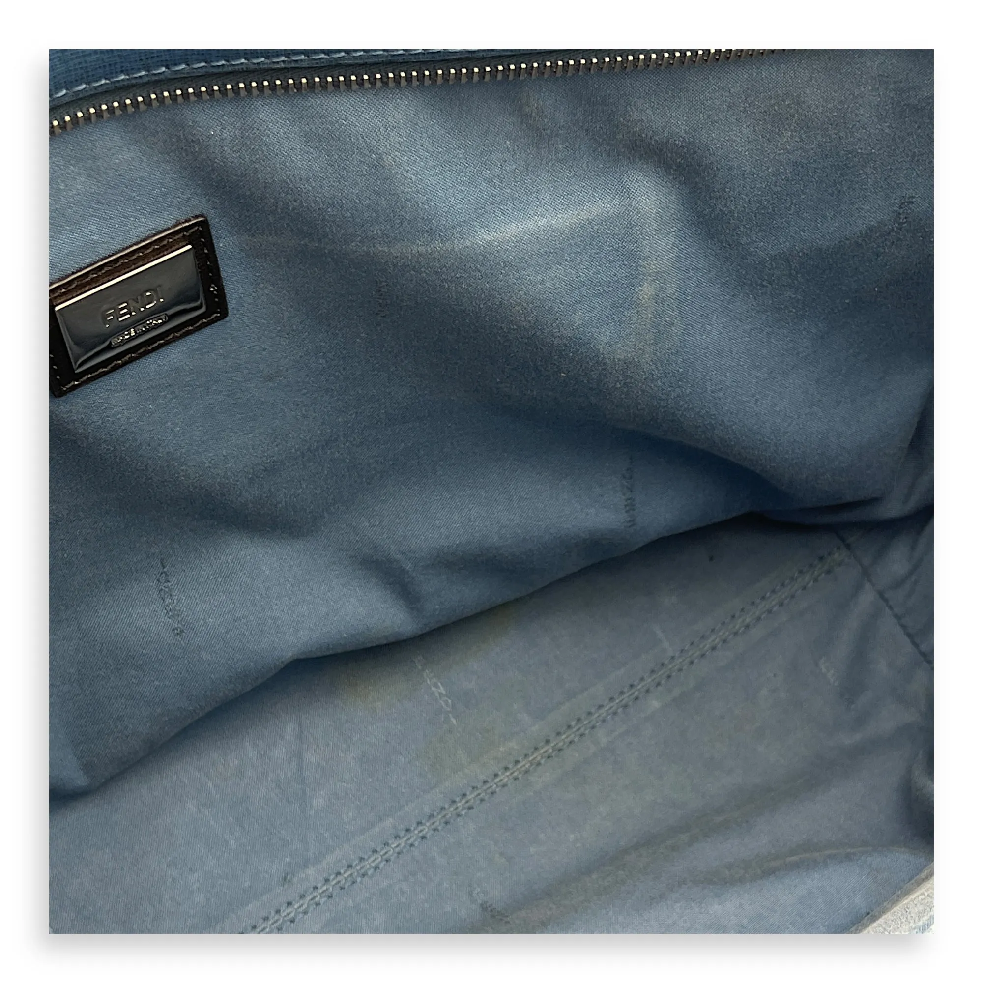 Monster Tote Bag Black in Calfskin, Silver hardware
