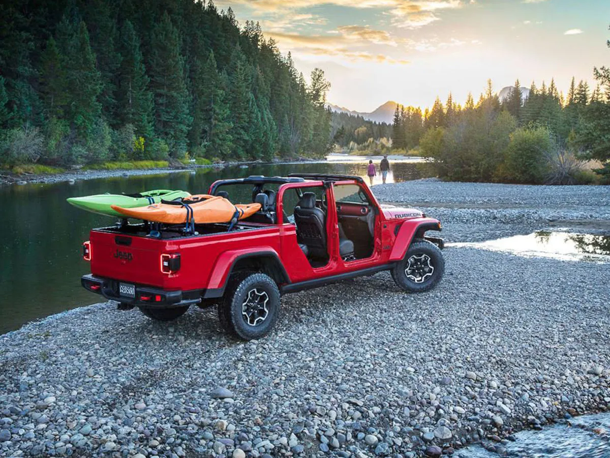 MOPAR Trail Rail Cargo Management System for for 20-up Jeep Gladiator JT
