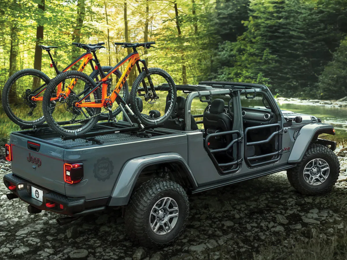 MOPAR Trail Rail Cargo Management System for for 20-up Jeep Gladiator JT