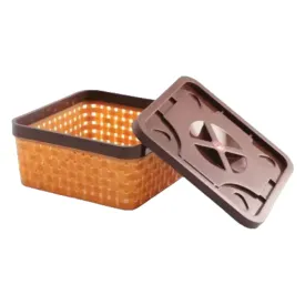 Nakoda Konark Storage Basket with Lid 222 Nu Ware