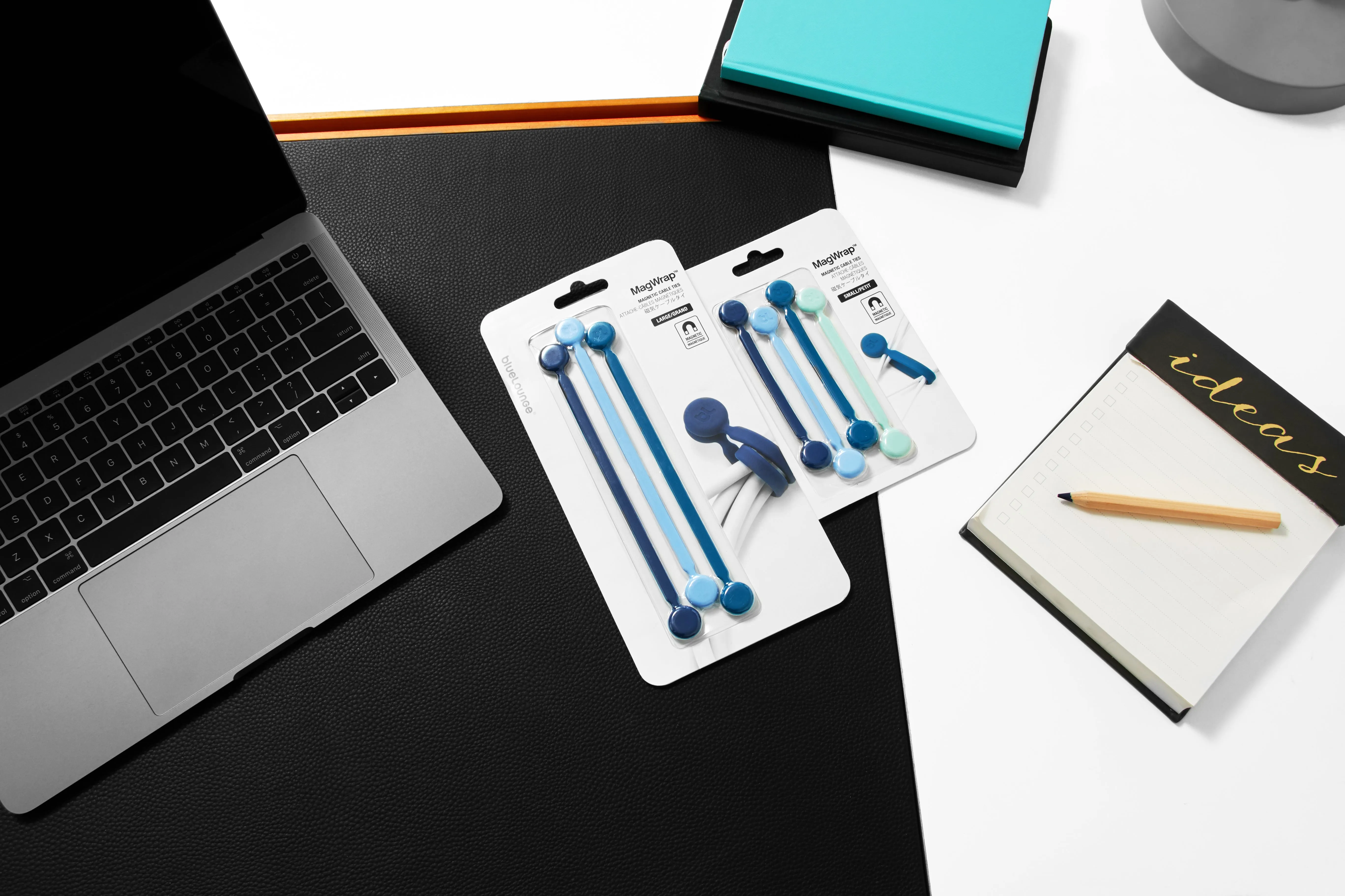 [OPEN BOX] BLUELOUNGE MagWrap Magnetic Cable Tie - Large - Multi-color