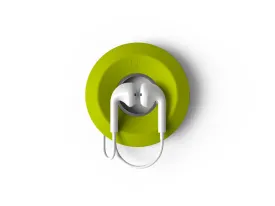 [OPEN BOX] BLUELOUNGE Yoyo Earbuds Organizer Green
