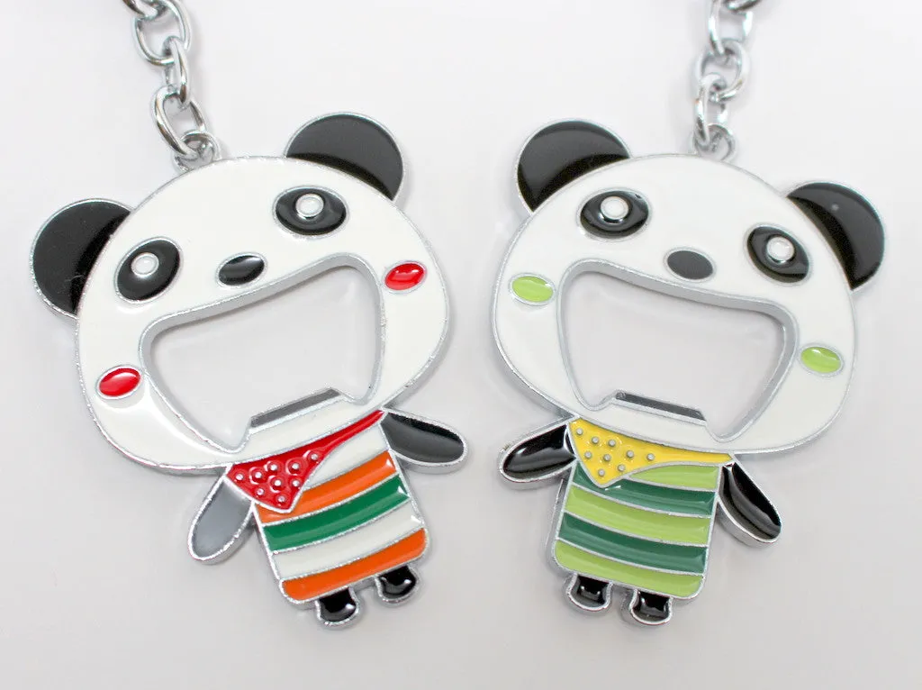 Panda Keychain and Bottle Opener
