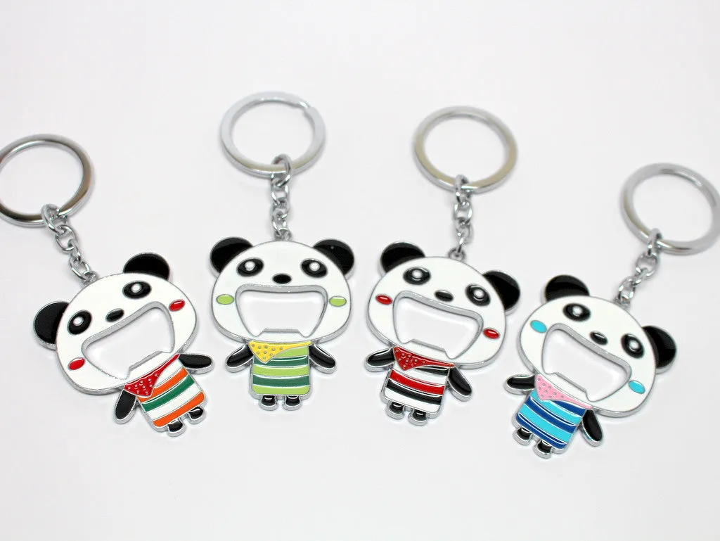 Panda Keychain and Bottle Opener