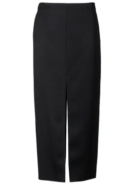 Pencil skirt with slits