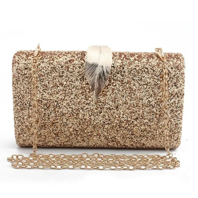 Sequined Clutch  Evening Bags