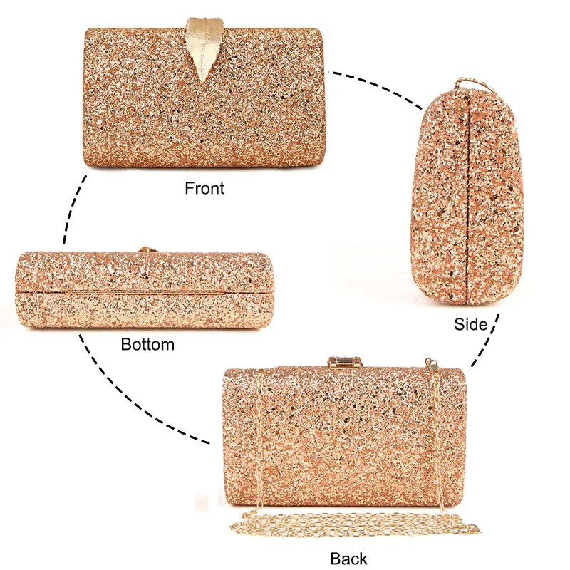 Sequined Clutch  Evening Bags
