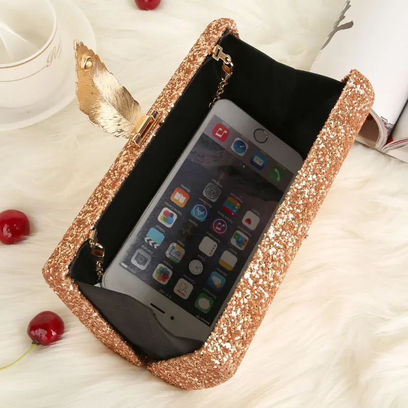 Sequined Clutch  Evening Bags