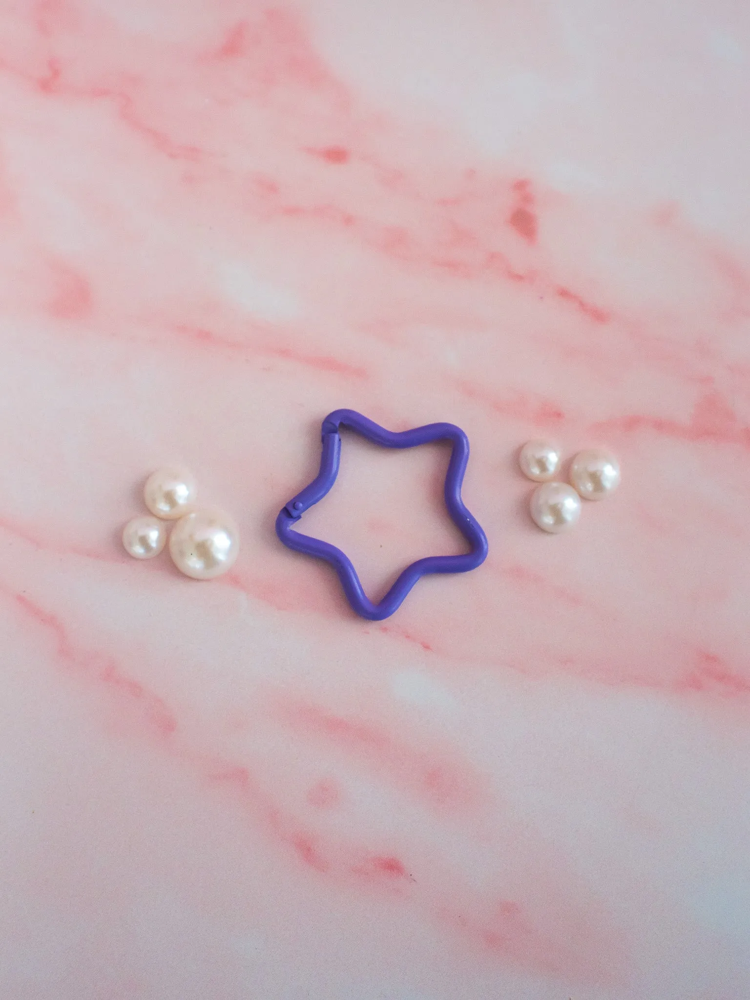 Star Carabiner- Purple