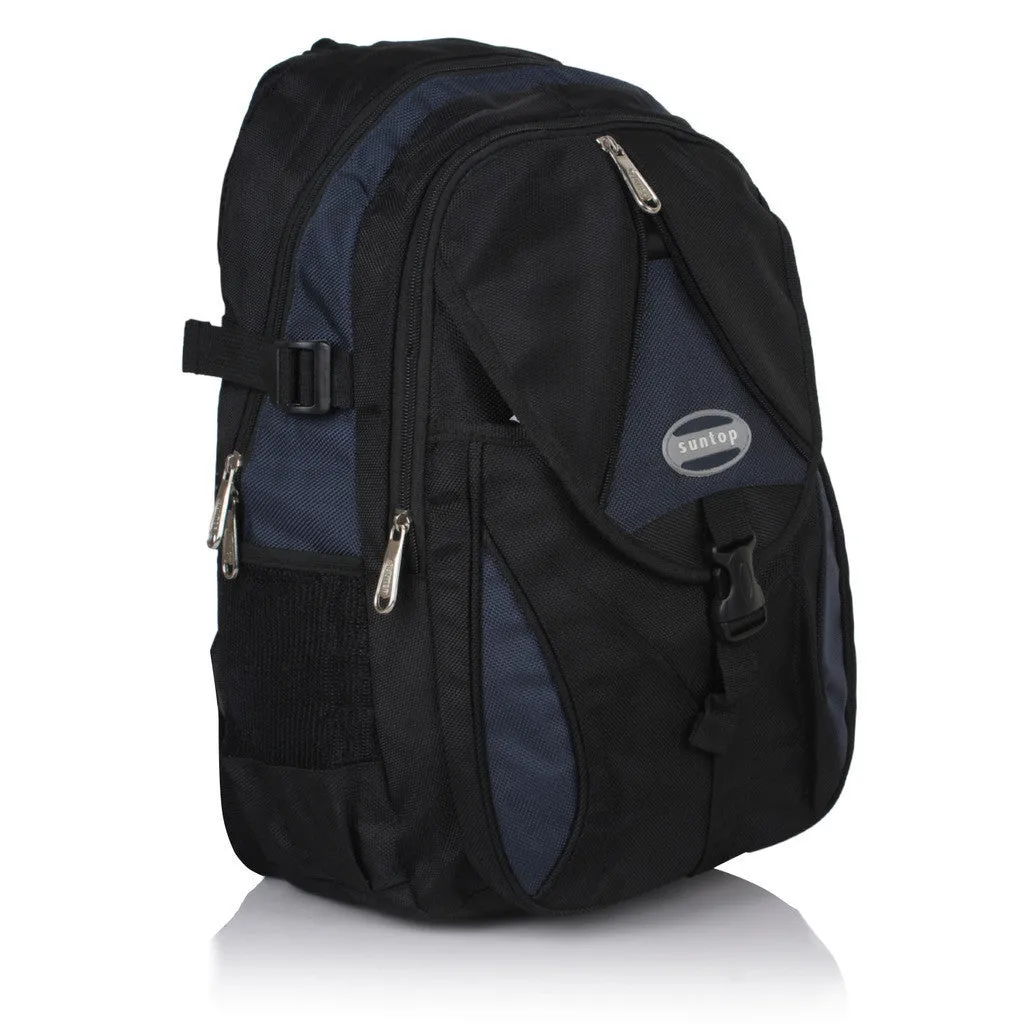 Suntop A39 24 L Backpack(Black and Blue)