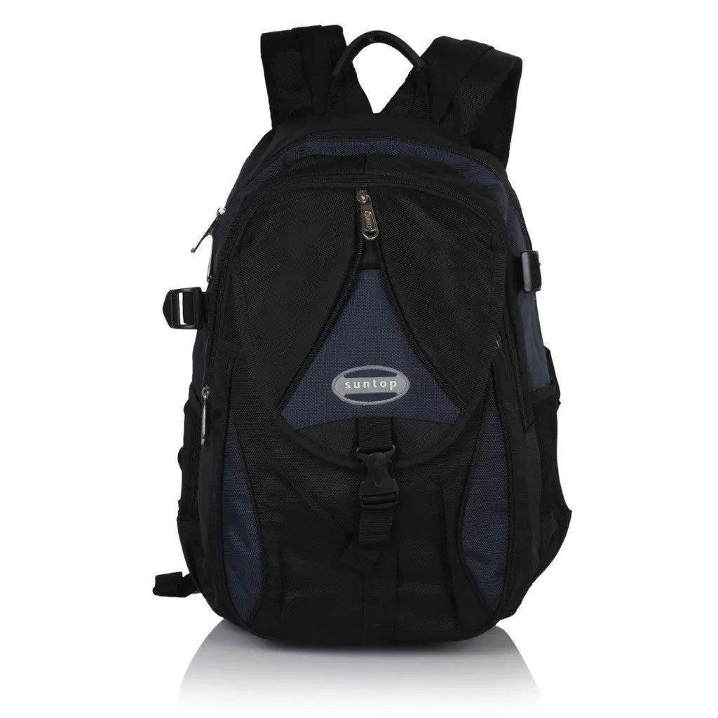 Suntop A39 24 L Backpack(Black and Blue)