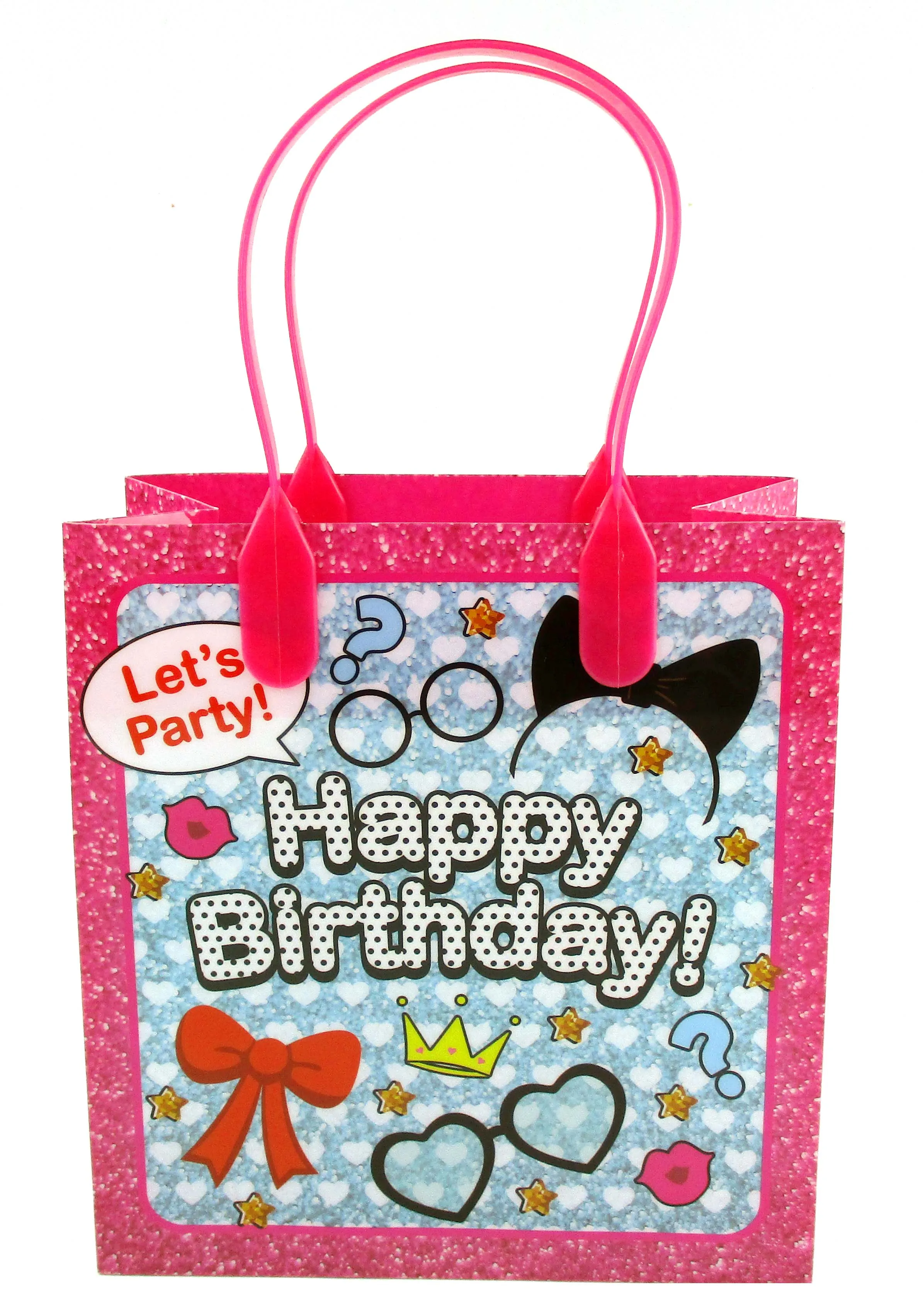 Surprise Doll Birthday Party Favor Bags Treat Bags, 12 Pack