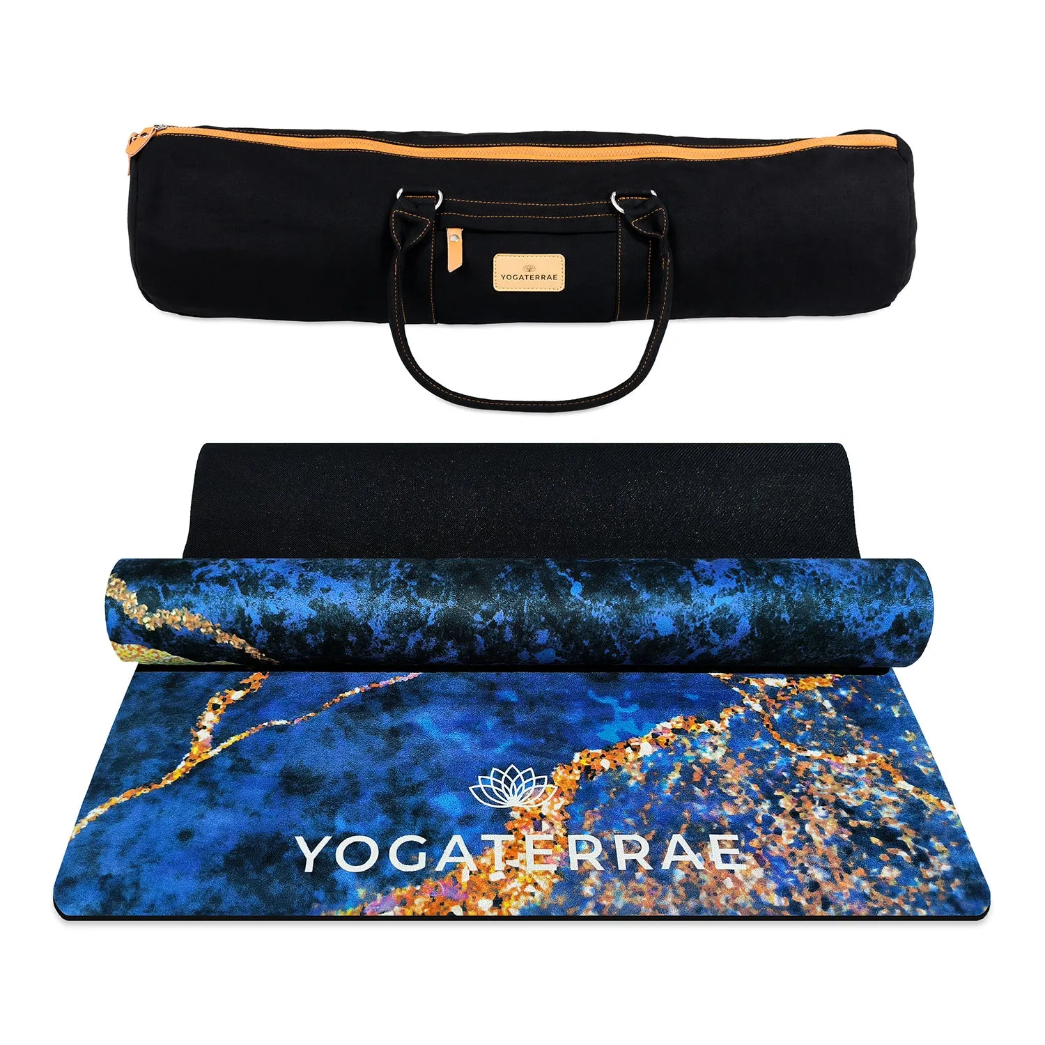 TAPIS DE YOGA SUD ET CAOUTCHOUC NATUREL NILA SAMUDRA AVEC SAC