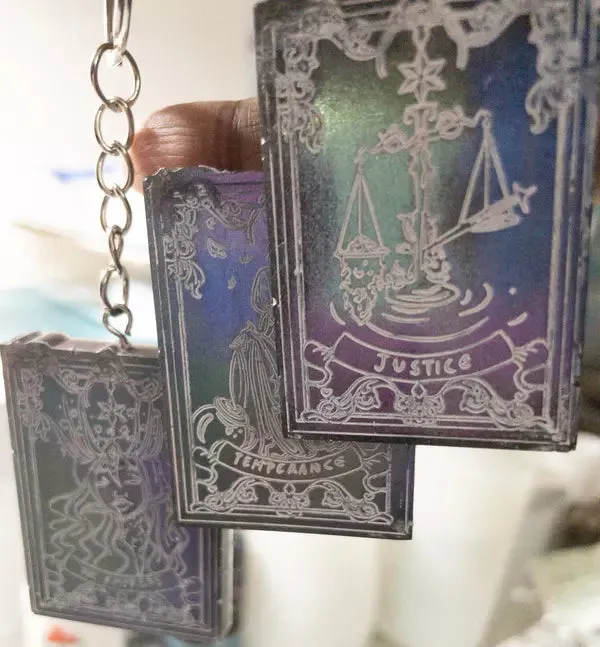Tarot Card keychains