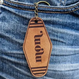Vintage Motel Key Keychain | Mom