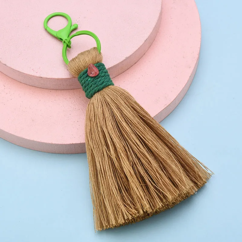 Wholesale cotton thread small hanging ear keychain JDC-KC-WS141