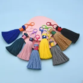 Wholesale cotton thread small hanging ear keychain JDC-KC-WS141