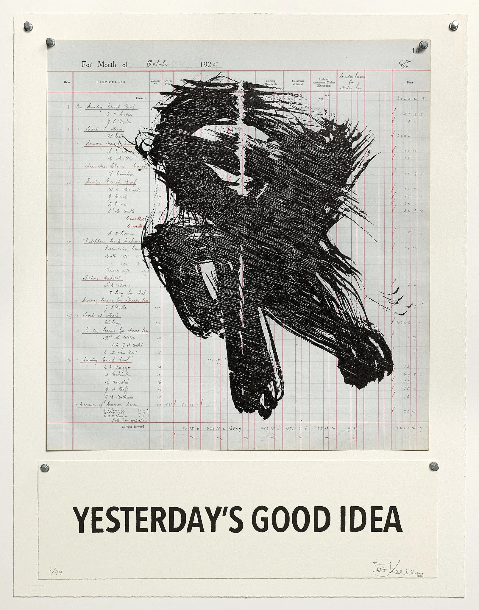 William Kentridge | Yesterday's Good Idea (2016)