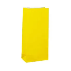 Yellow Paper Party Bags