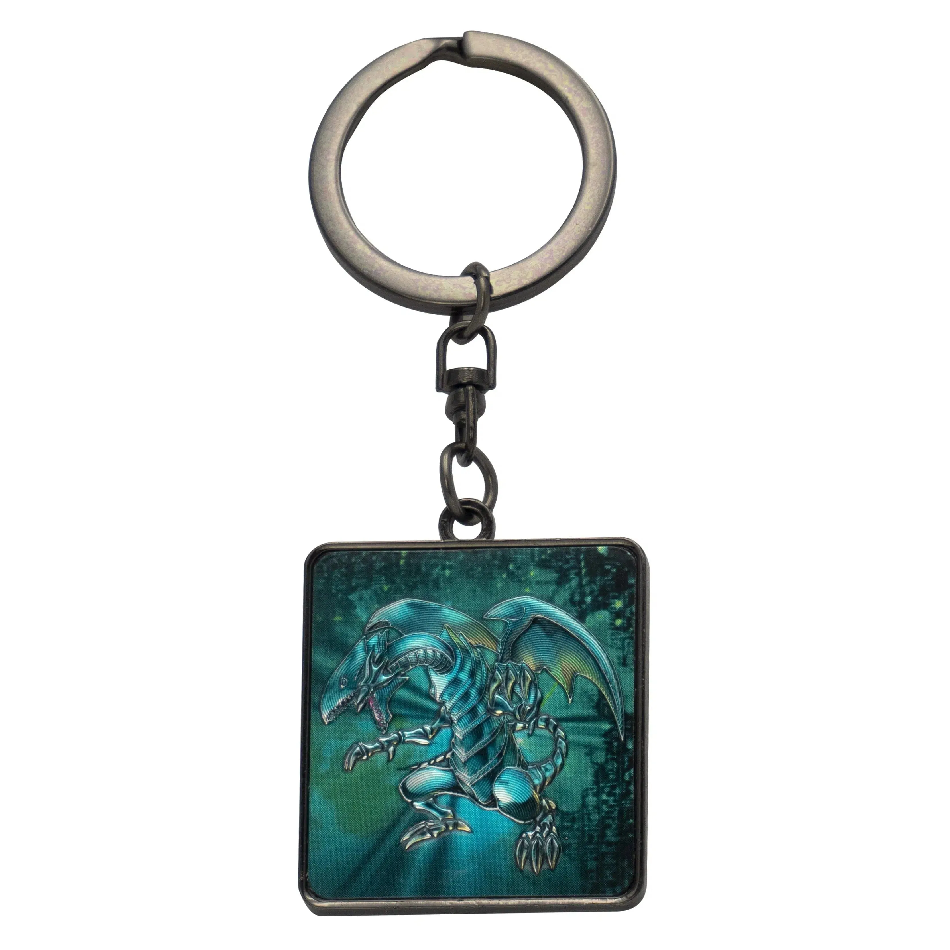 Yu-Gi-Oh! - Blue Eyes White Dragon Keychain (Foil, Metal) - ABYstyle